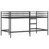 vidaXL Kids'Loft Bed Frame Black 107 x 200 cm