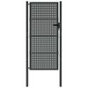 vidaXL Garden Gate Anthracite 100x200 cm Steel