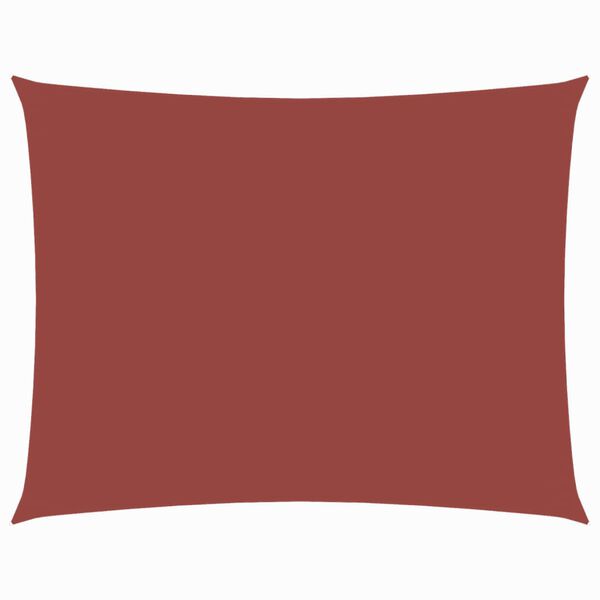 vidaXL Sunshade Sail Oxford Fabric Rectangular 3x5 m Terracotta
