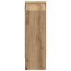 vidaXL Bookshelf Artisan Oak 52 x 25 x 71.5 cm Engineered Wood