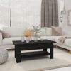vidaXL Coffee Table Black 102x55x42 cm Engineered Wood