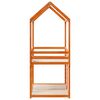 vidaXL Bunk Bed without Mattress Wax Brown 80x200 cm Solid Wood Pine