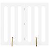 vidaXL Folding Pet Fence 2 pcs White 100.5 x 38 x 90 cm