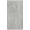 vidaXL Book Cabinet/Sideboard Concrete Grey 50x25x80 cm Engineered Wood