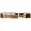 vidaXL Outdoor Sofa Set 6 pcs Natural Solid Acacia Wood