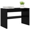 vidaXL TV Cabinet Black Oak 60 x 30 x 40 cm Engineered Wood