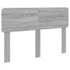 vidaXL Bed Frame Grey Sonoma 160 x 200 cm Solid Pine Wood