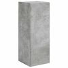 vidaXL 3 pcs Concrete Grey