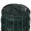 vidaXL Euro Fence Steel 10x1.7 m Green