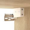 vidaXL Wall Cabinets 2 pcs Sonoma Oak 60x36.5x35 cm Engineered Wood
