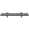 vidaXL Floating Shelves 2 pcs Glass 30x20 cm 8 mm