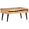 vidaXL Coffee Table 88x50x42 cm Solid Acacia Wood