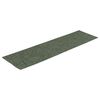 vidaXL Stair Mats Self-adhesive 15 pcs 76x20 cm Green Rectangular
