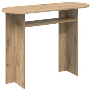 vidaXL Console Table Artisan Oak 100 x 39.5 x 75 cm Engineered Wood