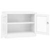 vidaXL Office Cabinet White 90x40x70 cm Steel