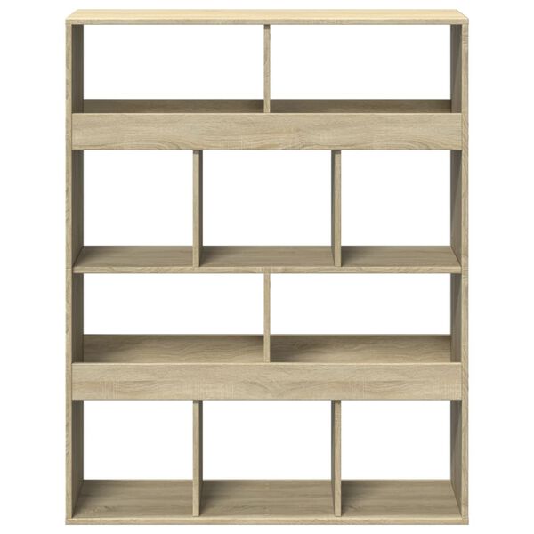 vidaXL Room Divider Sonoma Oak 100x33x125.5 cm Engineered Wood