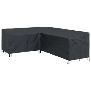 vidaXL Furniture Cover Black 250 x 180 x 80 cm 210D Oxford Fbric