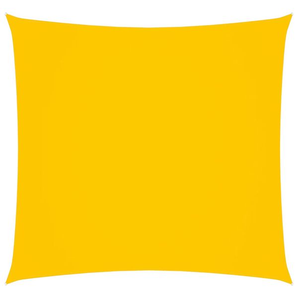 vidaXL Sunshade Sail Oxford Fabric Square 4.5x4.5 m Yellow