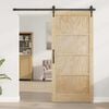 vidaXL Interior Door Brown 93 x 202 cm Plywood