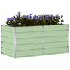 vidaXL Planter Green 160 x 80 x 75 cm Steel