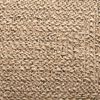 vidaXL Rug ZIZUR Beige 140x200 cm Jute Look Indoor and Outdoor