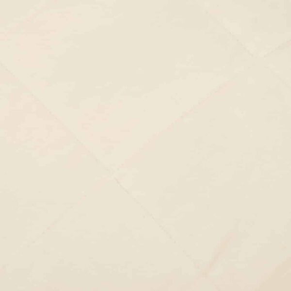 vidaXL Weighted Blanket Light Cream 138x200 cm Single 10 kg Fabric