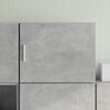 vidaXL Wall Cabinet Concrete Grey 50x42.5x40 cm Engineered Wood