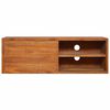vidaXL Wall-mounted TV Cabinet 90x30x30 cm Solid Teak Wood