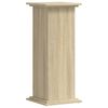 vidaXL Plant Stand Sonoma Oak 33x33x80 cm Engineered Wood