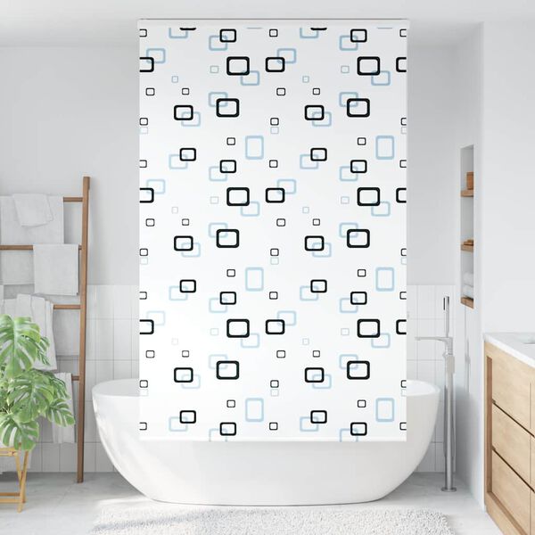 vidaXL Shower Roller Blind with Cassette 130x240 cm Fabric Width 126 cm
