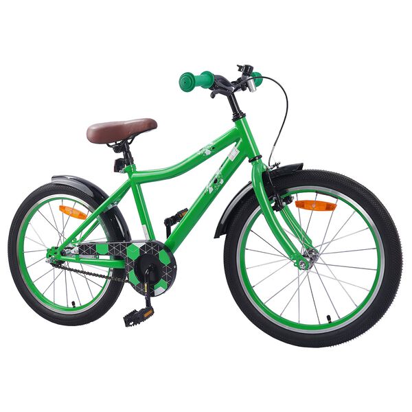 vidaXL Kids Bike 20'' for 6-11 Years Old Green
