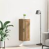 vidaXL Wall Mounted Cabinet Artisan Oak 34.5 x 34 x 90 cm