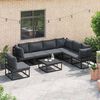 vidaXL Garden Sofa Set with Cushion 8 pcs