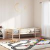 vidaXL Kids' Bed Frame without Mattress 90x200 cm Solid Wood Pine