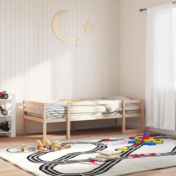 vidaXL Kids' Bed Frame without Mattress 90x200 cm Solid Wood Pine