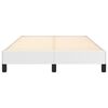 vidaXL Bed Frame without Mattress White 120x190 cm Small Double Faux Leather