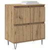 vidaXL Sideboards 3 pcs Artisan oak 180 x 35 x 70 cm Engineered wood