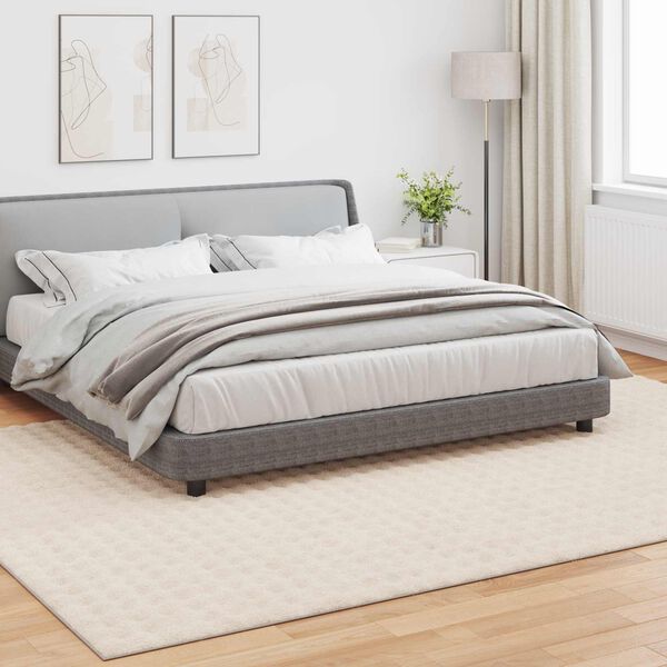 vidaXL Area Rugs Rectangular SIROLO Beige 280 x 200 cm Polyester