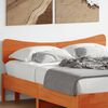 vidaXL Headboard Wax Brown 140 cm Solid Wood Pine