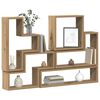 vidaXL Wall Cube Other Artisan oak 96 x 12 x 64 cm Engineered wood