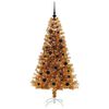 vidaXL Christmas Tree with 150 LEDs with Stand Gold 150 cm PET