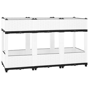 vidaXL Raised Bed 120x40x71 cm Polypropylene