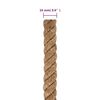vidaXL Jute Rope 100 m Long 16 mm Thick