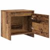 vidaXL Bedside Cabinet Old Wood 45 x 34 x 44.5 cm Engineered Wood