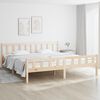 vidaXL Bed Frame without Mattress Solid Wood 160x200 cm