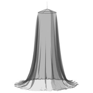 vidaXL Mosquito Net for Bed 156 mesh Black ⌀56 x 220 cm Polyester