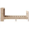 vidaXL Bed Frame without Mattress 75x190 cm Small Single Solid Wood Pine