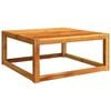 vidaXL Garden Table 65x65x29 cm Solid Wood Acacia