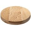 vidaXL Table Top 80x40x4 cm Solid Wood Oak Oval