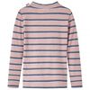 Kids' T-shirt with Long Sleeves Light Pink 140